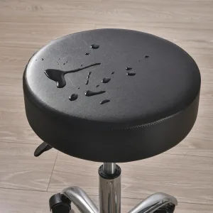Housse Tabouret De Bar Rond Imperméable Noir