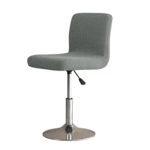 Housse Tabouret De Bar Gris Foncé