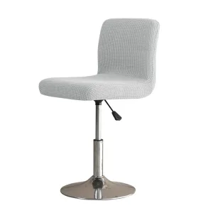 Housse Tabouret De Bar Gris Clair