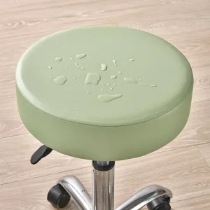 Housse Tabouret De Bar Rond Imperméable Vert D'eau