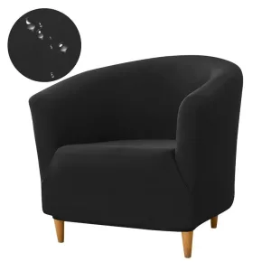 Housse Fauteuil Cabriolet Velours Noir