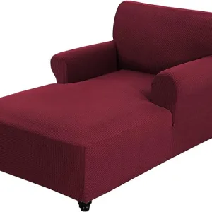 Housse Canapé Avec Méridienne Rouge