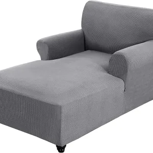 Housse Canapé Avec Méridienne Gris
