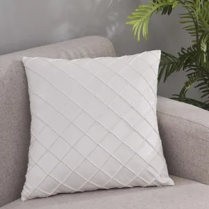 Housse de Coussin 50x50cm Jonson Blanc