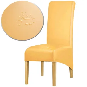 Housse De Chaise Simili Cuir | Deluxe Hélianthe