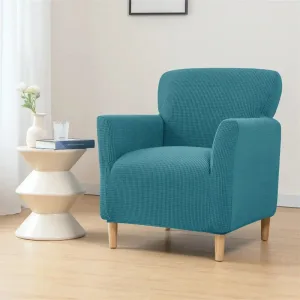 Housse Fauteuil Club Bleu Canard