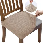Housse Assise De Chaise Jacquard Dune