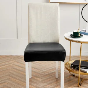 Housse Assise De Chaise Simili Cuir Alesia