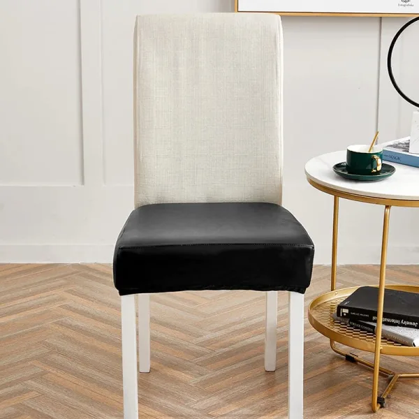 Housse Assise De Chaise Simili Cuir Alesia