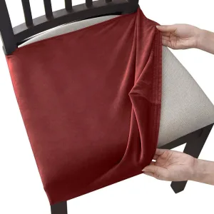 Housse Assise De Chaise Velours L'amaryllis
