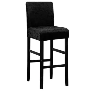 Housse De Tabouret Bar Velours Voilactée