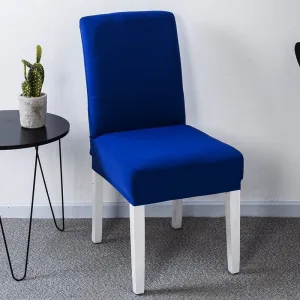 Bleu - Housse de Chaise Extensible