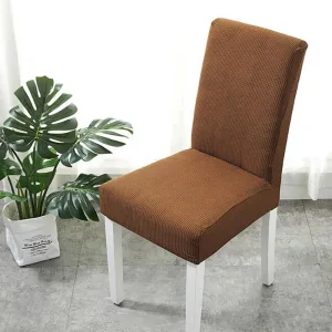 Café - Housses de chaises - 100% Waterproof et Ultra résistantes