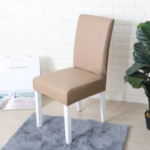 Café - Housses Extensibles de chaise en simili cuir