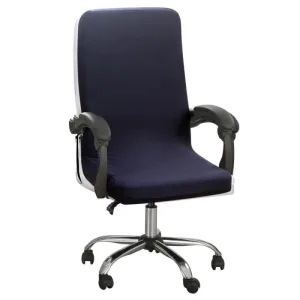 Housse Chaise De Bureau Bleu