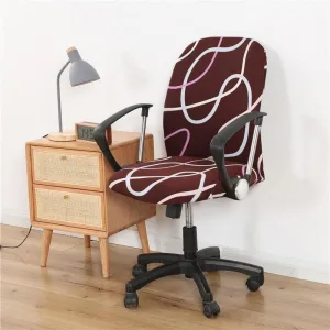 Housse Chaise De Bureau Bordeaux