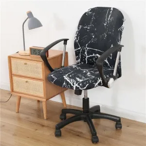 Housse Chaise De Bureau Cafe Noir