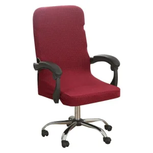 Housse Chaise De Bureau Rouge