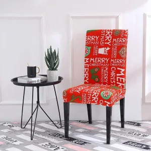 Merry Christmas - Housses Extensibles de chaise
