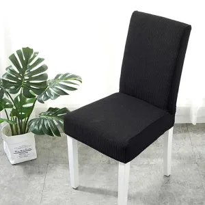 Noir - Housses de chaises - 100% Waterproof et Ultra résistantes