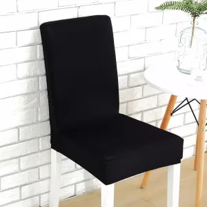 Noir - Housses Extensibles de chaise