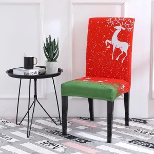 Renne des neiges - Housses Extensibles de chaise