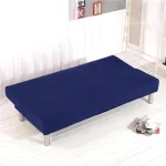 housse de canapé lit bleu marine