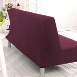 housse de canapé clic clac pourpre