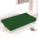 housse de meuble clic clac vert foncé