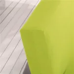 housse de clic clac en tissu vert