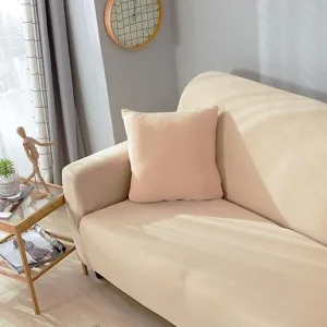 Beige - 1 pièce - Housses de coussin imperméables 45X45cm