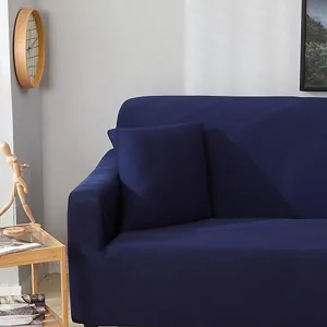 Bleu marine - 1 pièce - Housses de coussin imperméables 45X45cm
