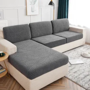 Housse Coussin Canapé Imperméable Gris Anthracite