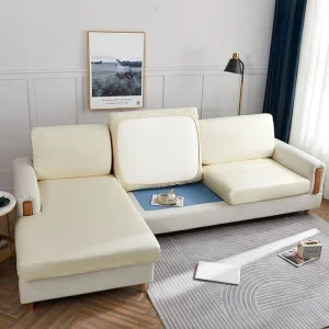 Housse Coussin Canapé Simili Cuir - Dune