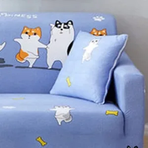 Fox - 2 pièces - Housses de coussin extensibles 45X45cm