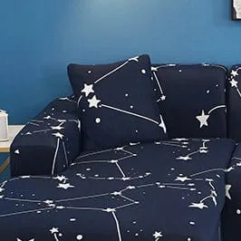 Galaxy - 2 pièces - Housses de coussin extensibles 45X45cm