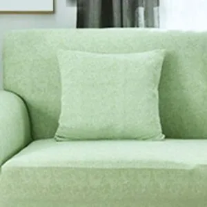 Vert clair - 2 pièces - Housses extensibles de coussin 45 CM X 45 CM