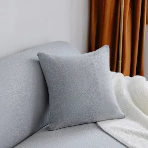 Gris clair - 1 pièce - Housses de coussin imperméables 45X45cm