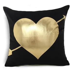 Heart Arrow - 1 pièce - Housses de coussin extensibles 45X45cm