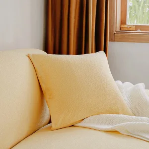 Jaune pâle - 1 pièce - Housses de coussin imperméables 45X45cm