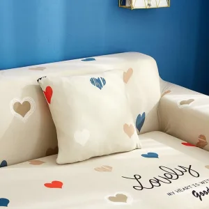 Lovely - 2 pièces - Housses de coussin extensibles 45X45cm