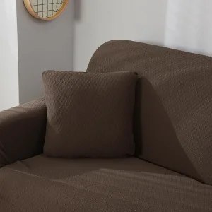 Marron - 1 pièce - Housses de coussin imperméables 45X45cm