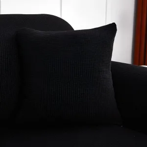 Noir - 1 pièce - Housses de coussin imperméables 45X45cm