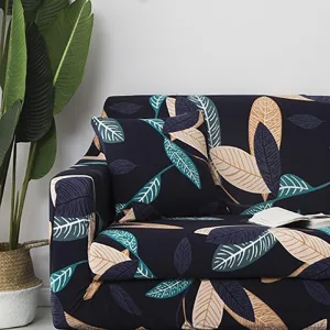 Peacock - 1 pièce - Housses extensibles de coussin 45 CM X 45 CM
