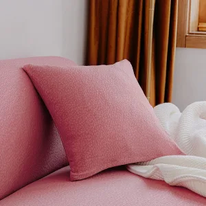 Rose - 1 pièce - Housses de coussin imperméables 45X45cm