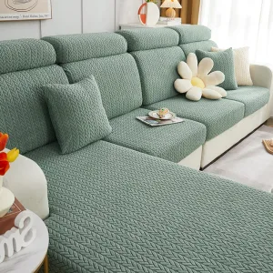 Vert Motif Wool - 1 pièce - Housses de Coussin 45x45cm