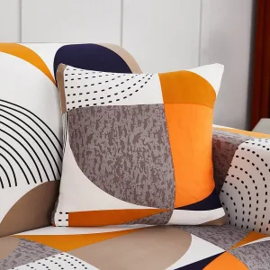 Vintage - 2 pièces - Housses extensibles de coussin 45 CM X 45 CM