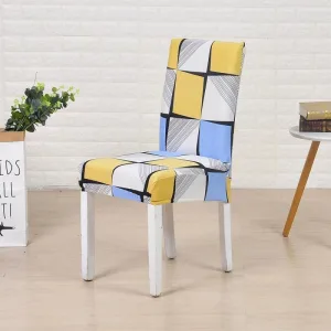 Housse De Chaise Damier
