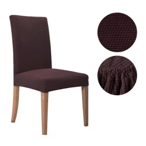 Housse De Chaise Imperméable Marron Café