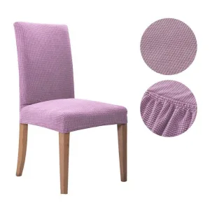 Housse De Chaise Imperméable Rose